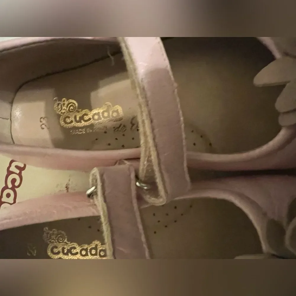 Cucada by Eli children's shoes low shoes Gr. 23 Pink Sz 7